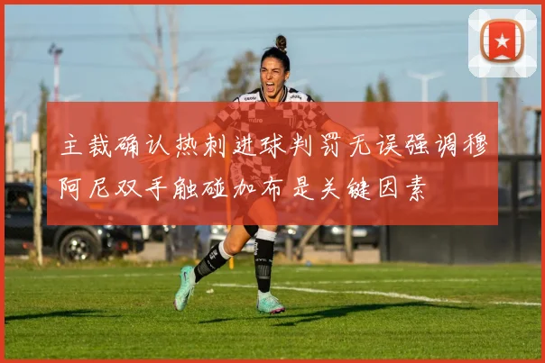 主裁确认热刺进球判罚无误强调穆阿尼双手触碰加布是关键因素